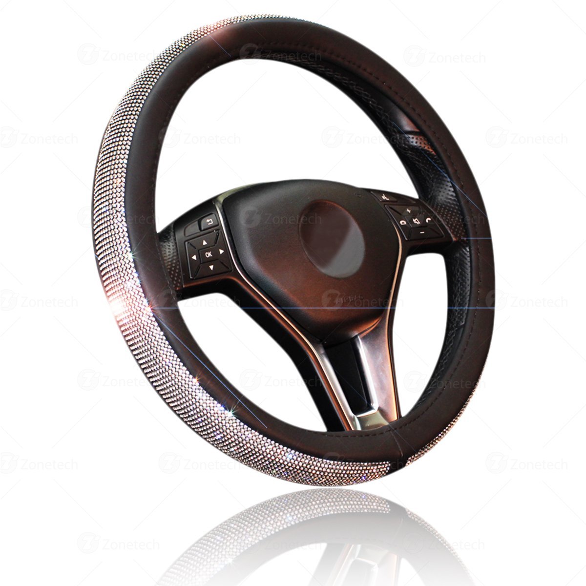 Crystal Rhinestone Steering Wheel Cover